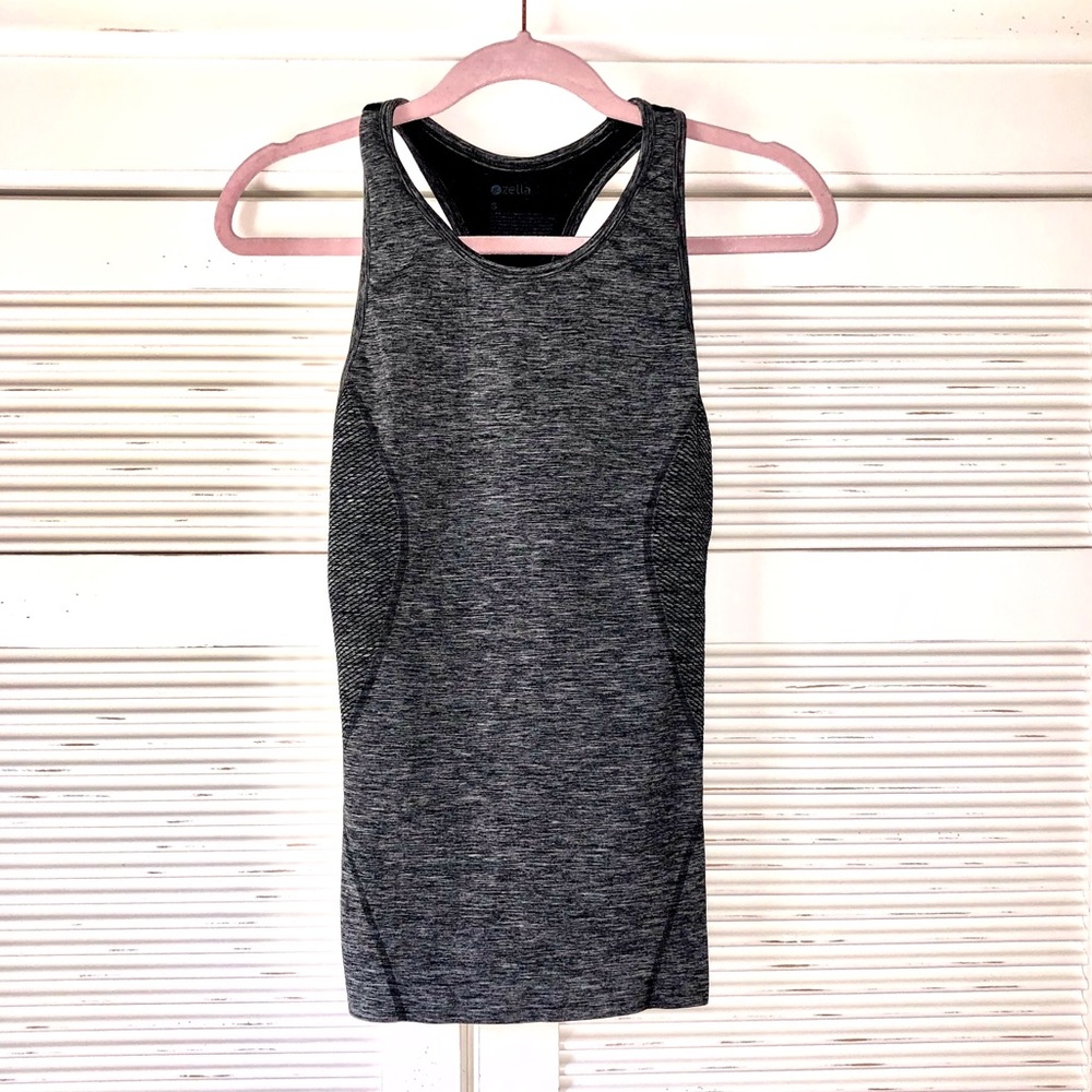 Zella ‘Racer’ Tank - Gray